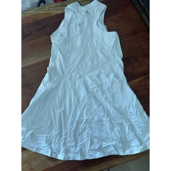Southern Tide Ryder Sleeveless Performance Dress – White, Size S - Picture 3 of 7